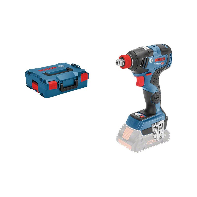 Bosch GDX 18V-200 C Μπουλονόκλειδο 18V Solo με Υποδοχή 1/2" & 1/4"