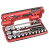 SL.DBOX1PB ΣΕΤ FACOM ΚΑΣΤΑΝΙΑ & ΚΑΡΥΔΑΚΙΑ 1/2" 21τεμ