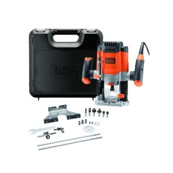 Black & Decker KW1200EKA Ρούτερ 1200W με Εξαρτήματα