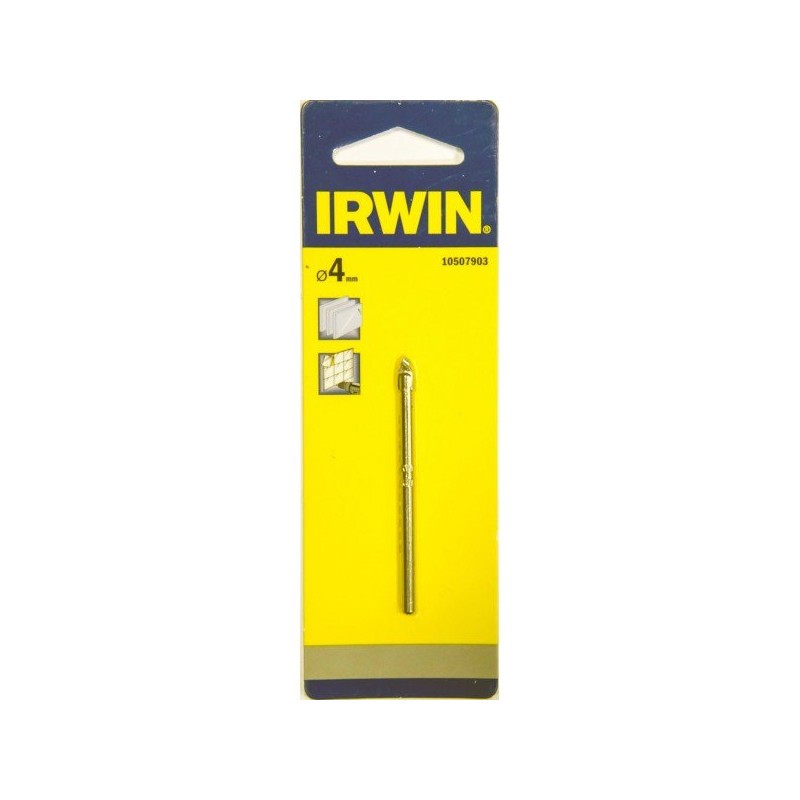 Irwin 10507903 Τρυπάνι Γυαλιού/Πλακιδίων 4mm