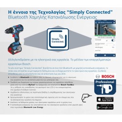 Bosch GDX 06019J2205 Μπουλονόκλειδο Σύνθετο 18V Li-Ion (Solo)