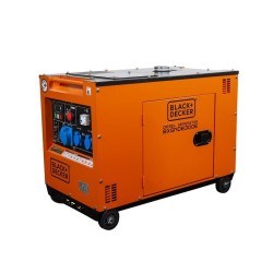 B&D BXGND6300E Γεννήτρια Πετρελαίου Κκ.Τύπου Μονοφ.230V 6.3KW 12HP 152KG 72Dba