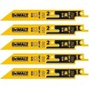 Dewalt DT2417 Λάμες Σεγάτσας BI-METAL1.4-1.8mm 152mm Σετ 5 Τεμαχίων