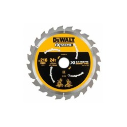 Dewalt DT99568 Δίσκος Κοπής Xtreme 216 X 30 X 24T ATB+R