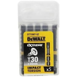 Dewalt DT7398T Μύτες Βιδώματος T30 X 50mm 5 Tεμαχίων