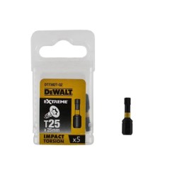Dewalt DT7382T Μύτες Βιδώματος T25 X 25mm 5 Tεμαχίων