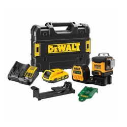 PROMO ΙΟΥΝΙΟΣ - ΣΕΠΤΕΜΒΡΙΟΣ Dewalt DCE089D1G18 Λέιζερ Αυτορυθμιζόμενο 18V 3x360° Πρα.