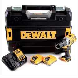 PROMO ΙΟΥΝΙΟΣ - ΣΕΠΤΕΜΒΡΙΟΣ Dewalt DCD706D2 Κρουστικό Δραπανοκατσάβιδο 12V XR SUB Compact HDD 2Ah