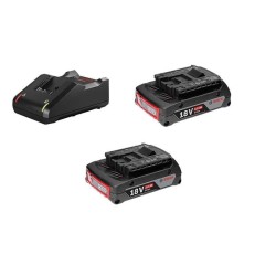 Σετ Bosch 1 X 2607226251 Φορτιστής GAL 18V - 40 Kαι 2 Χ 1607Α350BG Μπαταρίες 2.0Αh