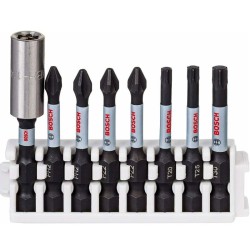 Bosch 2608522326 Μύτες Impact Control PH2/PZ2/T20-T30, 50mm 8τεμ