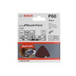 Bosch 2608621685 Φύλλα Δέλτα K60 93mm 5τεμ