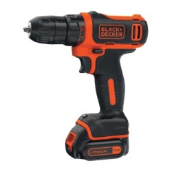 Black & Decker BDCD12K Δραπανοκατσάβιδο Μπαταρίας 10.8V 1x1.5Ah