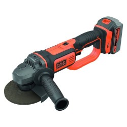 Black & Decker BCG720M1 Γωνιακός Τροχός 125mm Μπαταρίας 1x4Ah