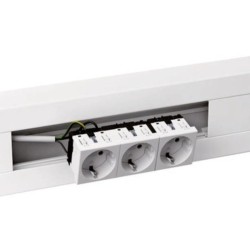 Unior 625656 Ράγα με Κανάλι Καλωδίων 998x130x55 mm
