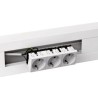 Unior 625656 Ράγα με Κανάλι Καλωδίων 998x130x55 mm