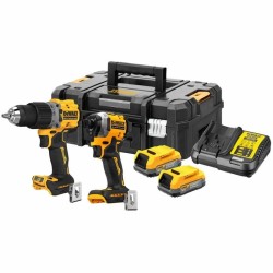 Dewalt DCK2050E2T Δραπανοκατσάβιδο Κρουστικό + Παλμικό Κατσαβίδι 18V 2Ah Li-Ion