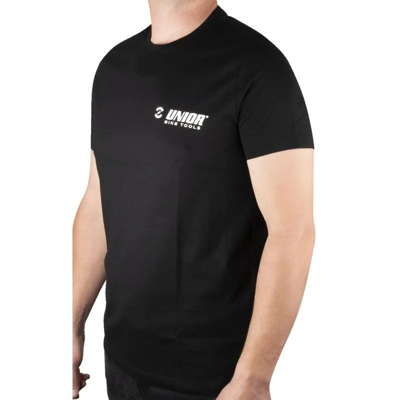 Unior 629304 T-shirt Bike Τools for Μen 1850M.BIKE Μαύρο Medium