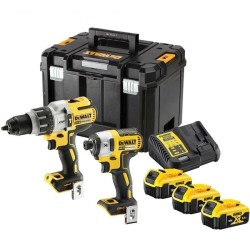 DEWALT DCK276P3T σετ Κρουστικό Δραπ/νο & Παλμικό Κατσαβίδι 18V 5.0Ah XR 3 Μπατ. Twin Kit