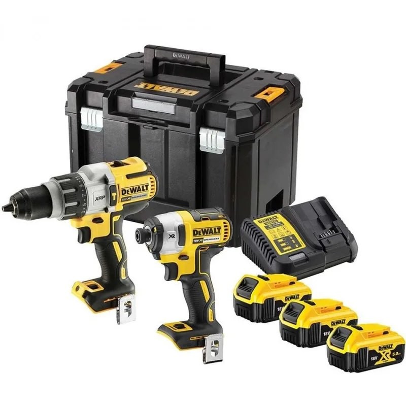 DEWALT DCK276P3T σετ Κρουστικό Δραπ/νο & Παλμικό Κατσαβίδι 18V 5.0Ah XR 3 Μπατ. Twin Kit
