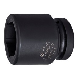 Unior 615197 Καρυδάκι Αέρος 1" με Κουρμπαριστές Επιφάνειες 233/4 6p No.27
