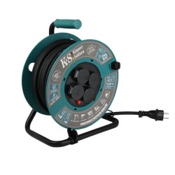 K&S KS CR-25M Μπαλαντέζα καρουλιού 3600W 25m Πλαστική
