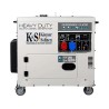 K&S KS 8200HDES-1/3 ATSR Silent Γεννήτρια Πετρελαίου 230V/400V 14HP (EURO V)