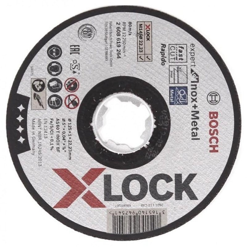 2608619264 ΔΙΣΚΟΣ ΚΟΠΗΣ 125x1.0mm