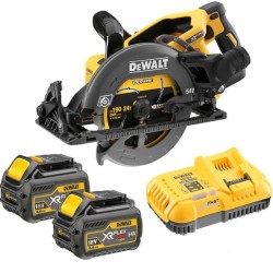 Dewalt DCS577T2-QW Flexvolt Δισκοπρίονο Υψηλής Ροπής 54V 2x6Ah XR Li-Ion 190mm