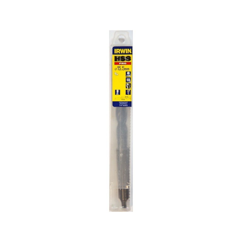 Irwin 10502429 Τρυπάνι Μετάλλου HSS 15.5x218mm