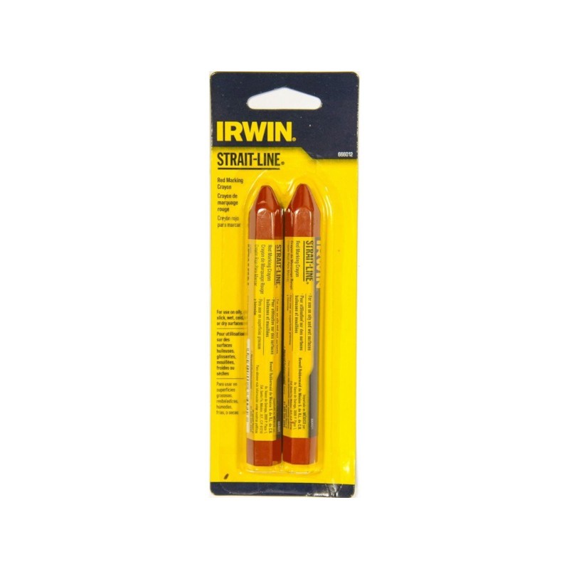 Irwin 666012 Κραγιόν-Σημαδευτήρια Κόκκινα 2ΤΜΧ