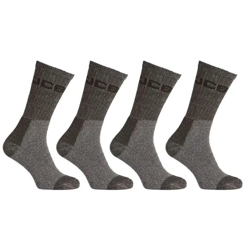 JCB JCB000097 Advantage Γκρί Κάλτσες Εργασίας Ανδρικές 4 Ζεύγη 39-46