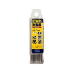 Irwin 10502524 Σετ Τρυπάνια Κοβαλτίου 4.5mm 10ΤΜΧ