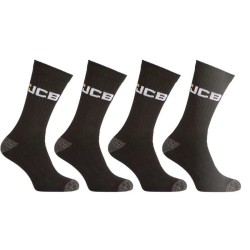 JCB JCB000060 Workwear Γκρί Κάλτσες Εργασίας Ανδρικές 4 Ζεύγη 39-46