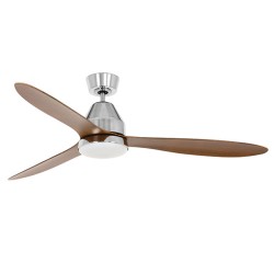 BEACON ΑΝΕΜΙΣΤ. ΟΡΟΦΗΣ WHITEHAVEN BRUSHED CHROME/DARK KOA